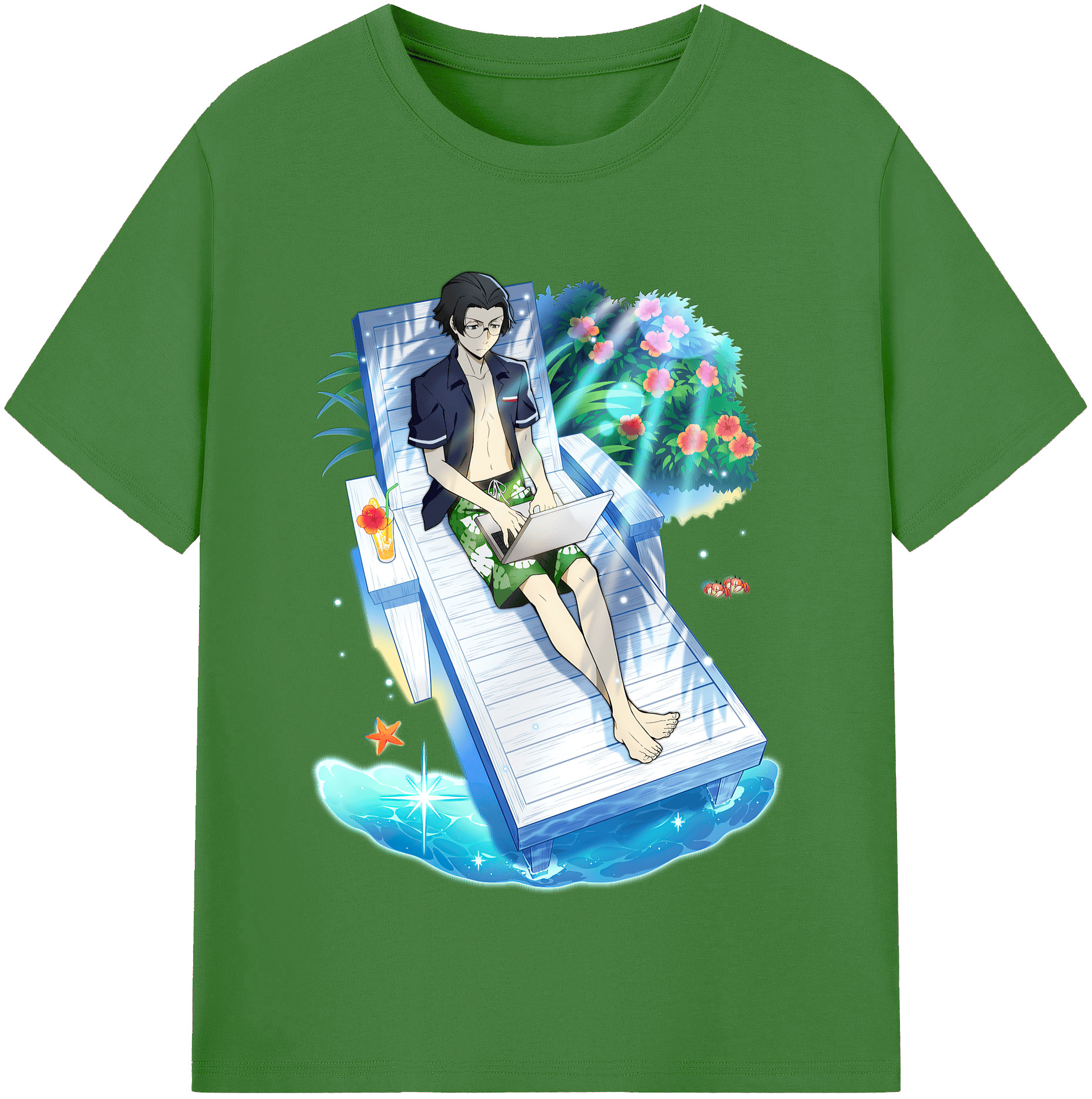 （画像用） 文豪ストレイドッグス Bungo Stray Dogs レディースカジュアルプリントTシャツ（綿100％）